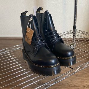 Black Platform Doc Martens